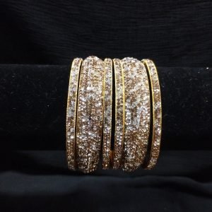 Gold & Silver Rhinestone Bangles