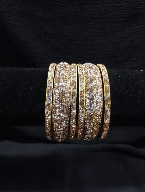 Gold & Silver Rhinestone Bangles