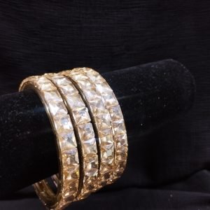 Square Gem Bangles