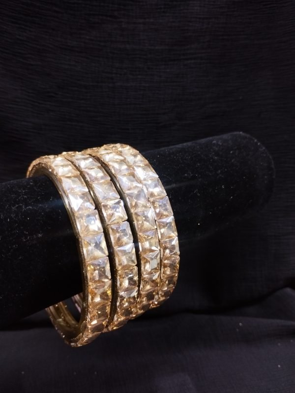 Square Gem Bangles