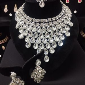 Silver Necklace Set