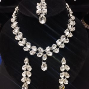 Silver Necklace Set