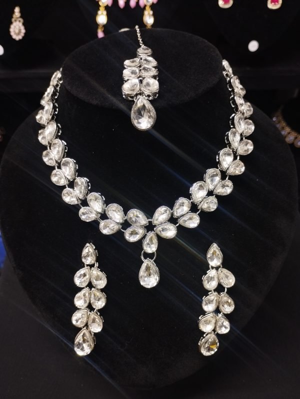 Silver Necklace Set