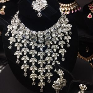 Silver Necklace Set