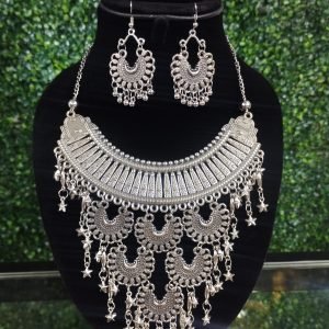 Oxidized Necklace Set