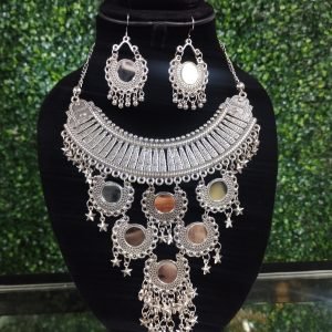 Oxidized Necklace Set