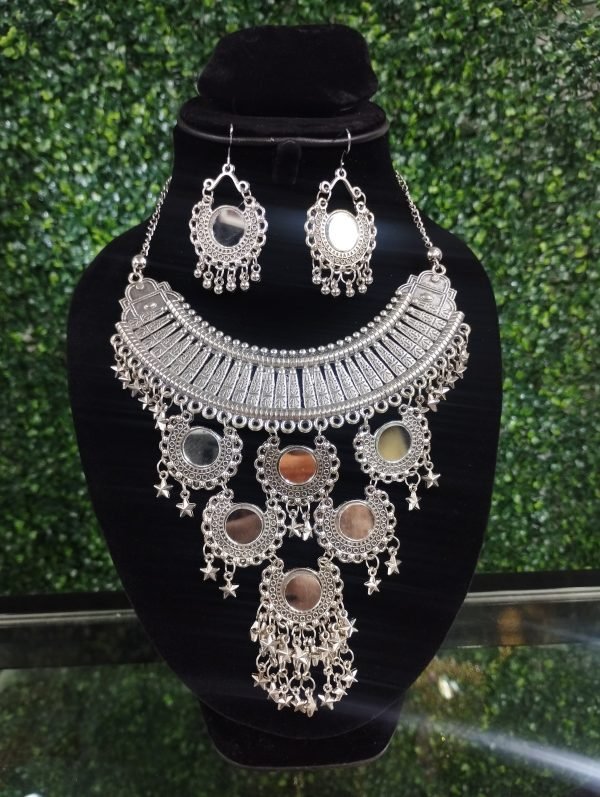 Oxidized Necklace Set