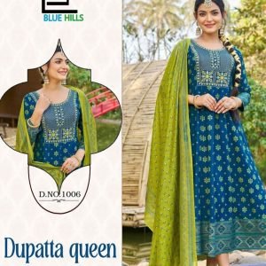 Kurti Dress With Shawl
