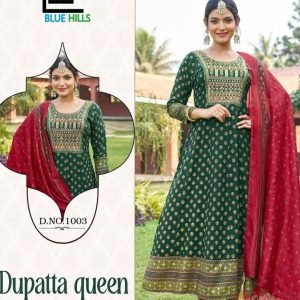 Kurti Dress With Shawl