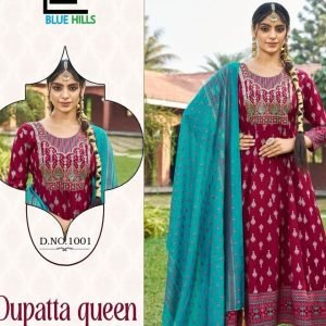 Kurti Dress With Shawl