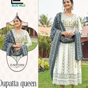 Kurti Dress With Shawl