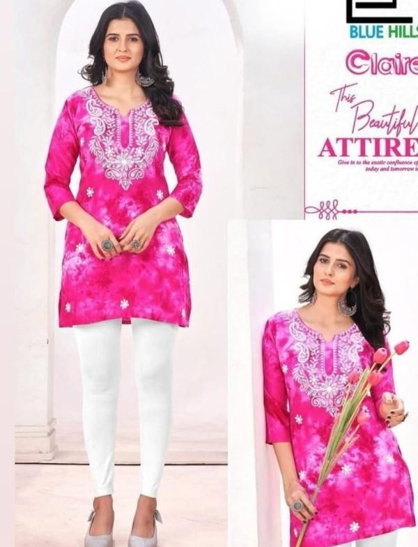 Kurti Top (Pink)