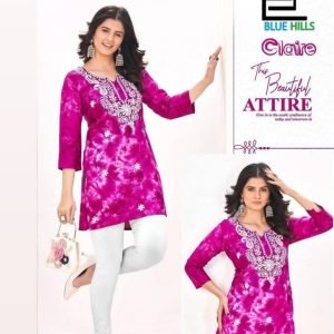 Kurti Top ( Dark Fuchsia)
