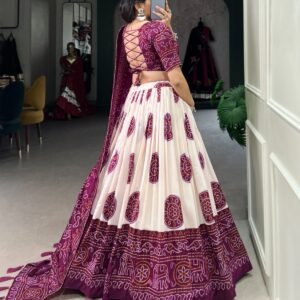 Semi Stitch Lehenga