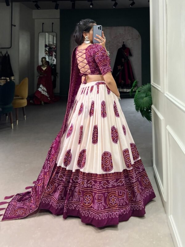 Semi Stitch Lehenga