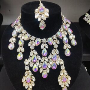 White Gold Necklace Set