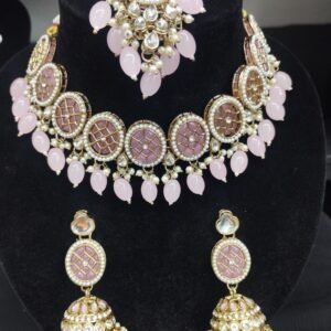 Pink Necklace Set