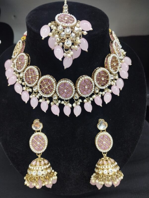 Pink Necklace Set