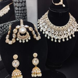 Semi Bridal Necklace Set