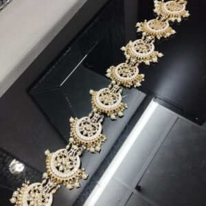 Kundan-Hair Braid Accessory