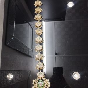 Kundan-Hair Braid Accessory