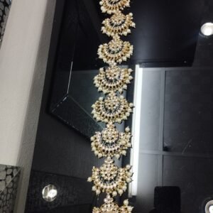 Kundan-Hair Braid Accessory