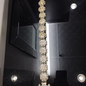 Kundan-Hair Braid Accessory
