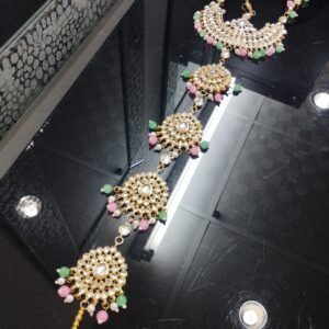 Kundan-Hair Braid Accessory