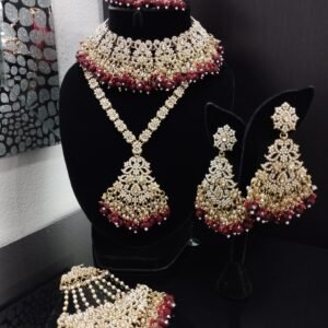 Semi Bridal Necklace Set