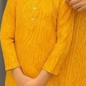 Yellow Boys Kurta