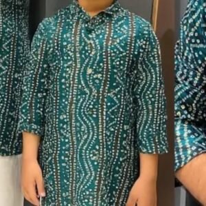 Teal Boys Kurta