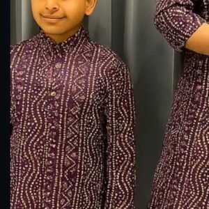Purple Boys Kurta