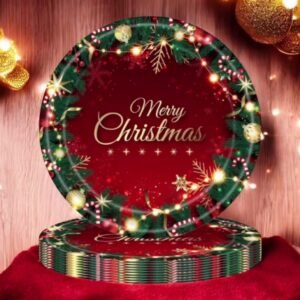 Christmas Paper Plates
