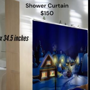 Christmas Shower Curtain