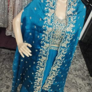 Blue Fashion Lehenga